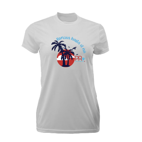 Dri Fit Manga Corta "Boricua hasta el ñu"